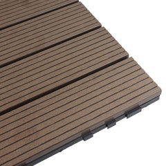 Low Maintenance DIY WPC Decking Tiles
