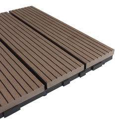 Low Maintenance DIY WPC Decking Tiles