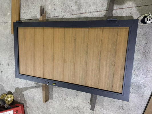 The frame Installation of composite Fence Gate